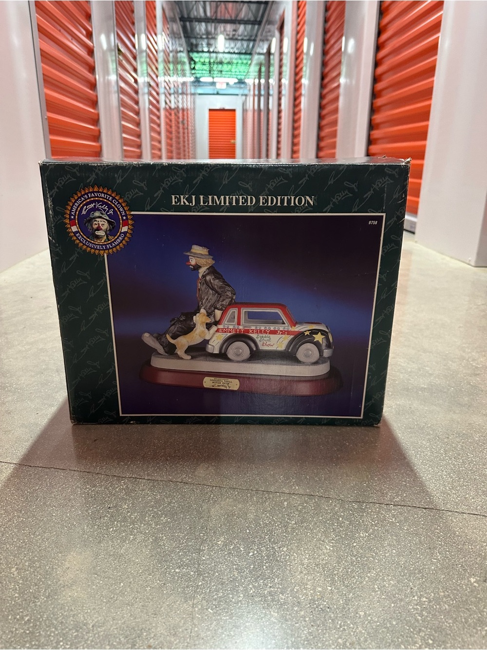 Emmett Kelly Jr. Limited Edition Collectible – Box & Certificate
